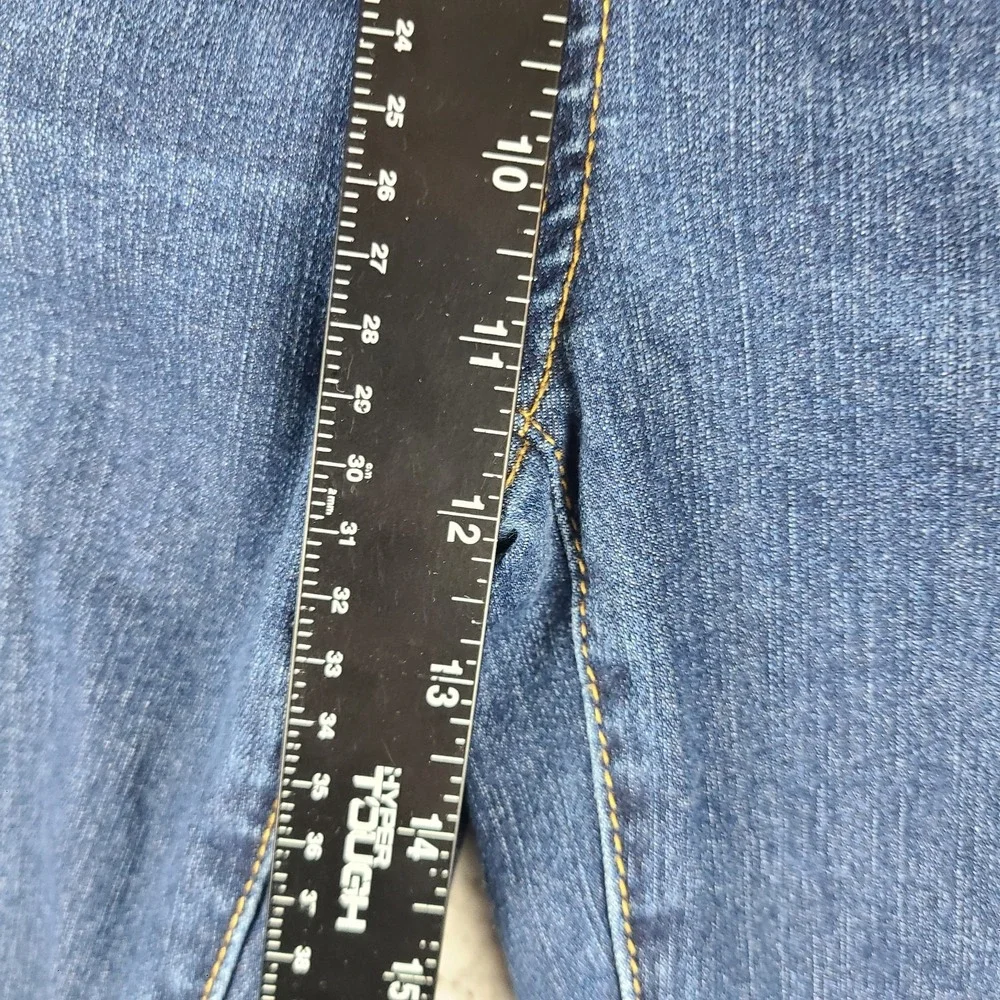 Judy Blue Jeans Womens 15/32 Blue Boyfriend Dark Wash Denim JB88608